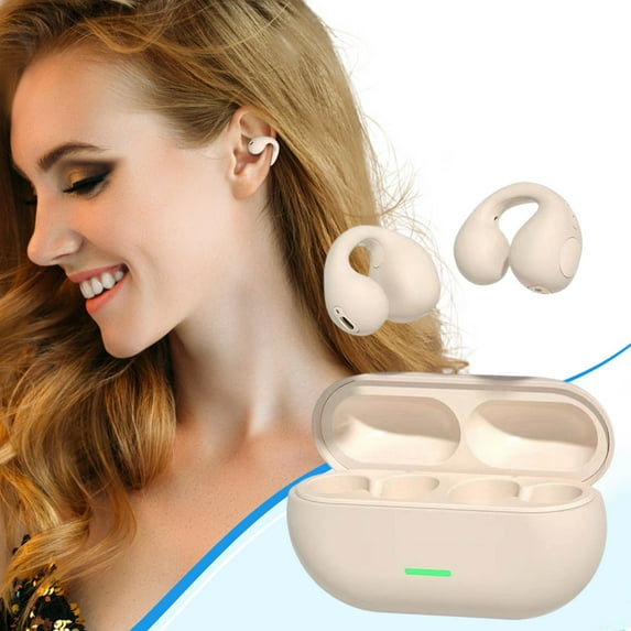 Wireless Earbuds Qwtwty Translation Earbuds 144 Languages And Accents Two-Way Real-Time Translation Earbuds for IOS And Android Noise-Canceling Bluetooth Wireless Simultaneous Interpre