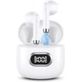 thumbnail image 1 of Wireless Earbuds for Samsung Galaxy S10, Touch Control with Charging Case IPX5 Sweat-proof TWS Stereo Earphones Hi-Fi Deep Bass Noise Cancellation Outdoor Indoor Sport-White, 1 of 5
