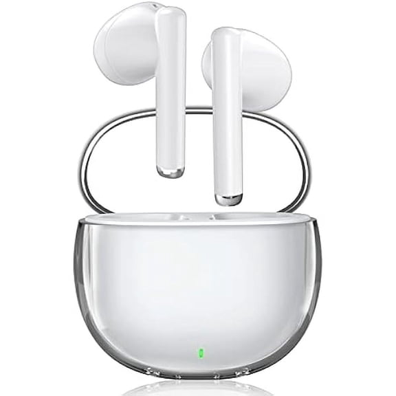 Wireless Earbuds for Samsung S25 S24 Ultra S23 S22+ A53, 5.3 Bluetooth Headphones Noise Canceling Ear Bud with Earhook Touch Stereo Bud for iPhone 16 15 Pro Max 14 13 12 X Pixel 7 Pro 6 6A Google