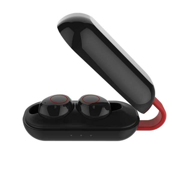 Wireless Earbuds,TWS V5.0 Wireless True Bluetooth Earbuds Mini Portable Sweat-Proof Sports Twins Earphones Stereo Bass Headset with Charging Case