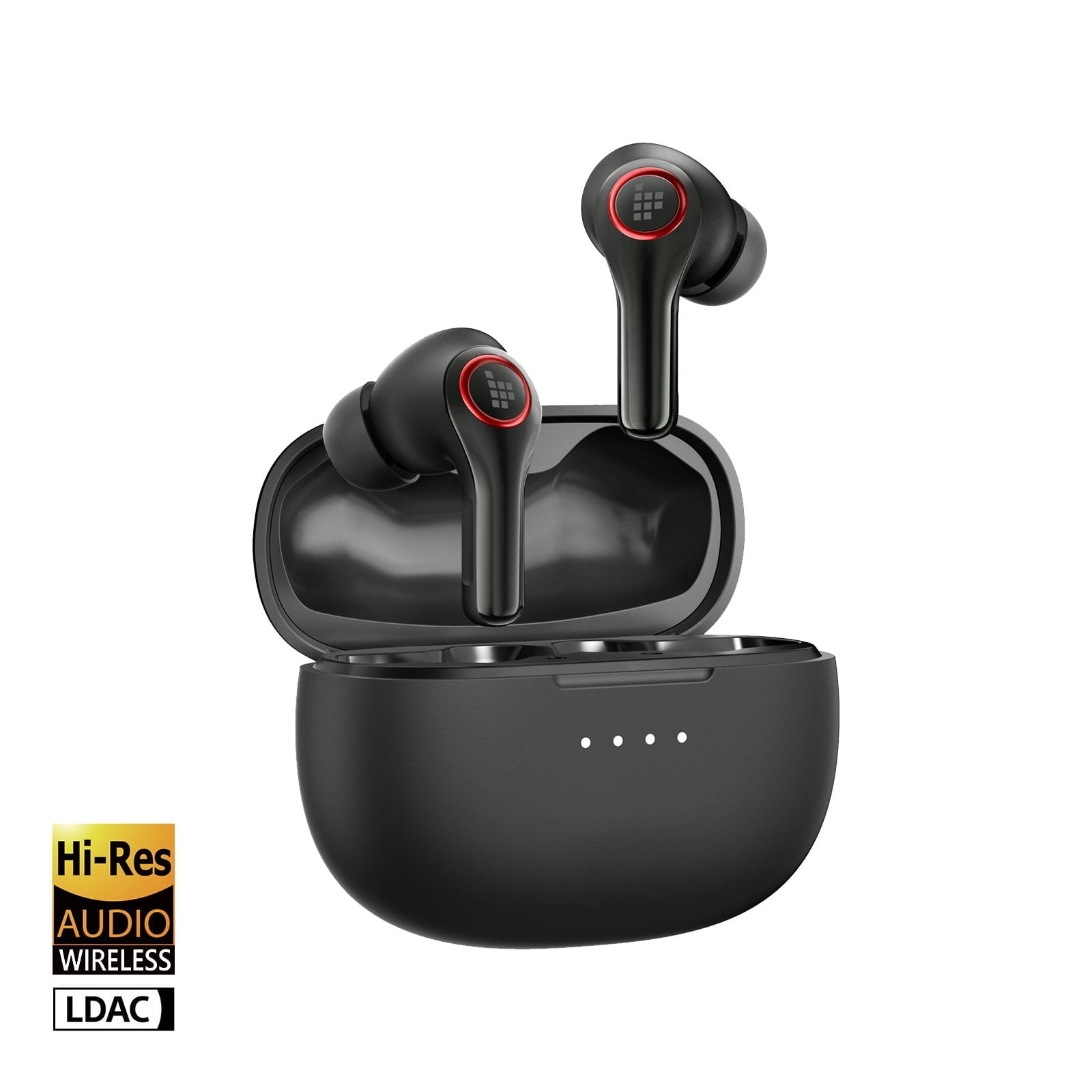 Wireless Earbuds, Tronsmart Hybrid Noise Cancelling In-Ear Earbuds, 6-Mic AI Call, Hi-Res Audio, Force Sensor, Bluetooth 6.0, 40H Bluetooth Headphone with Charging Case, Compatible for iPhone Android