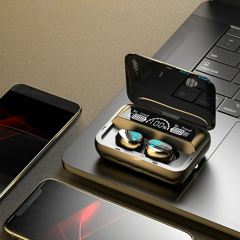 Wireless Earbuds Wireless Bluetooth Headset Pluggable Micro SD Card With MP3 Flashlight Touching Sports Waterproof Headset Walmart