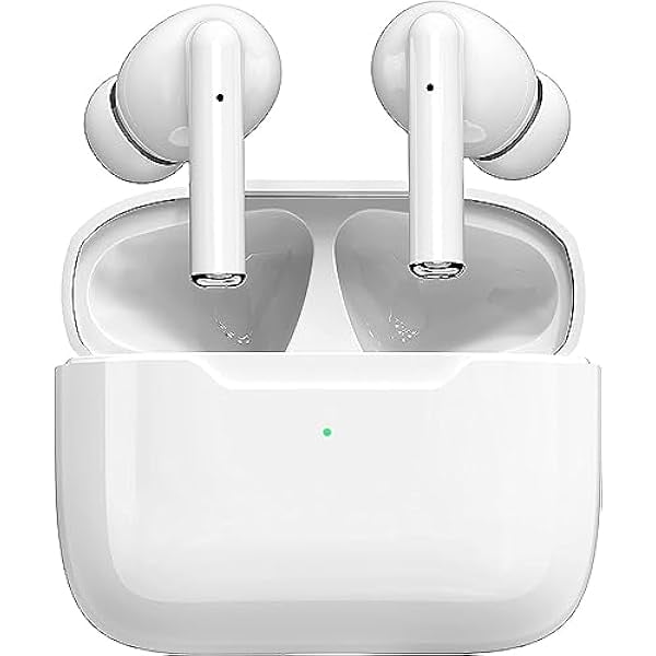 Wireless Earbuds, Wireless Earphones with IPX7 Waterproof 5.3 Bluetooth Headphones Hi-Fi Stereo Sound Wireless Headphones With Mic 30H Playtime Fast Charging Case for Android iOS Phone PC Mac