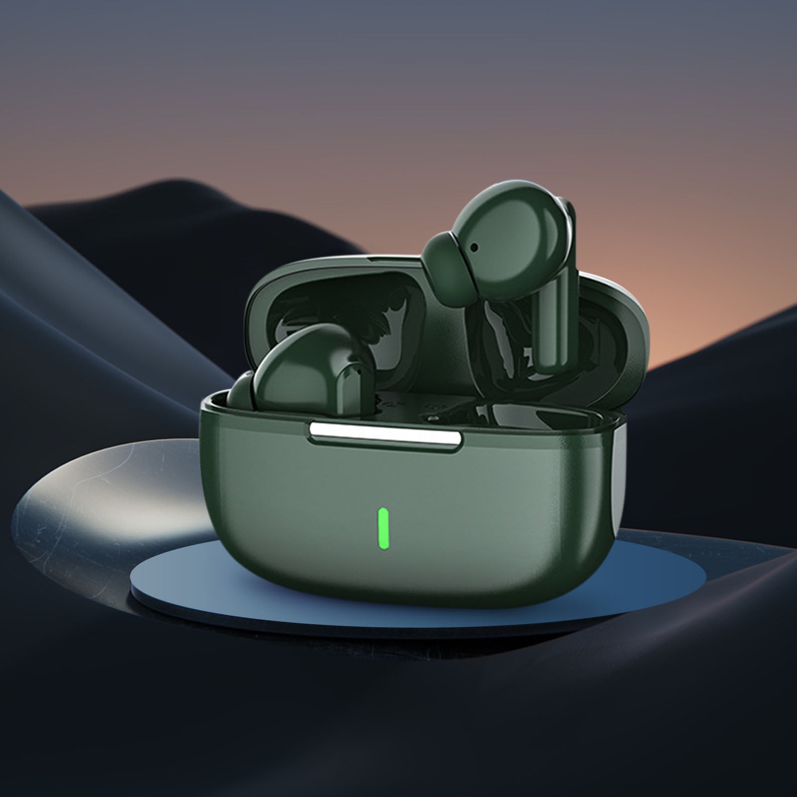 Wireless Earbuds bluetooth 5.4 Headphones Deep Bass and Noise Cancellation, 50 Hrs Playtime Bluetooth Ear Buds Led Display Wireless Headphones, IPX7 Waterproof Wireless Earphones for Android iOS
