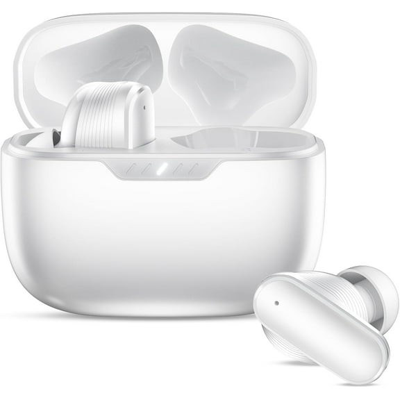 Wireless Earbuds for iPhone 16 15 17 Pro Max 14 Plus 13 12 All Day Playtime HiFi Stereo Bluetooth Headphones with HD Mic Noise Canceling Android Earphone for Samsung Galaxy S25 Ultra S24 A56 A36 5G