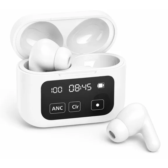 Wireless Earbuds with ANC & ENC Bluetooth 5.4 Earphones