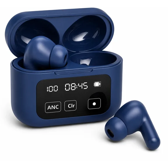 Wireless Earbuds with ANC & ENC  Bluetooth 5.4 Earphones
