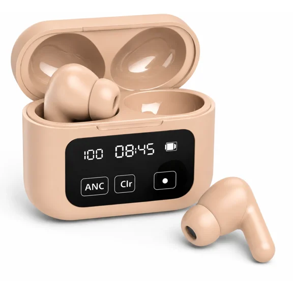 Wireless Earbuds with ANC & ENC Bluetooth 5.4 Earphones