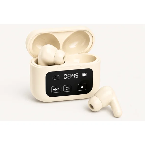 Wireless Earbuds with ANC & ENC Bluetooth 5.4 Earphones