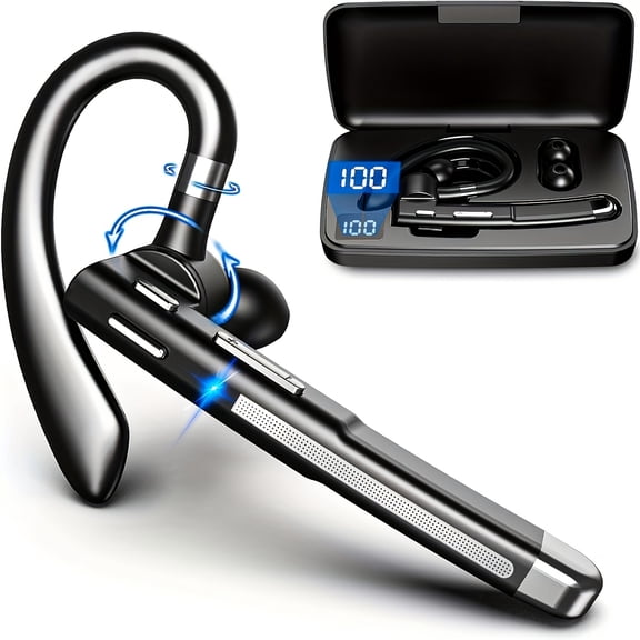 Anime/Video Game Themed Wireless Earphones with ENC Mic, Compatible iOS/Android, Push Button, Semi-Open, Type-C Rechargeable, for Driving/Business/Office