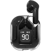 Wireless Earbuds with LED Display, Smart Touch Control, 20H Battery Life, Hi-Fi Sound, Noise Cancellation, 300mAh Charging Case Black