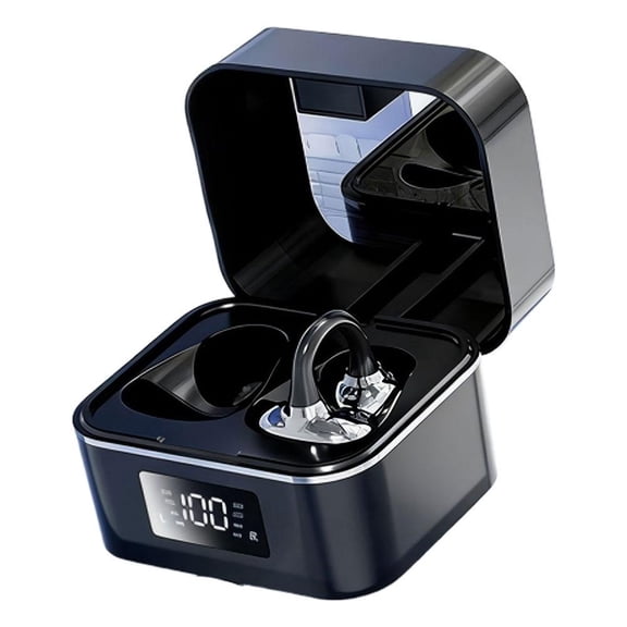 Wireless Earbuds with Makeup Mirror Case 60H Playtime Bluetooth 6.0 Noise Cancelling IPX Waterproof Sport Earphones for Running
