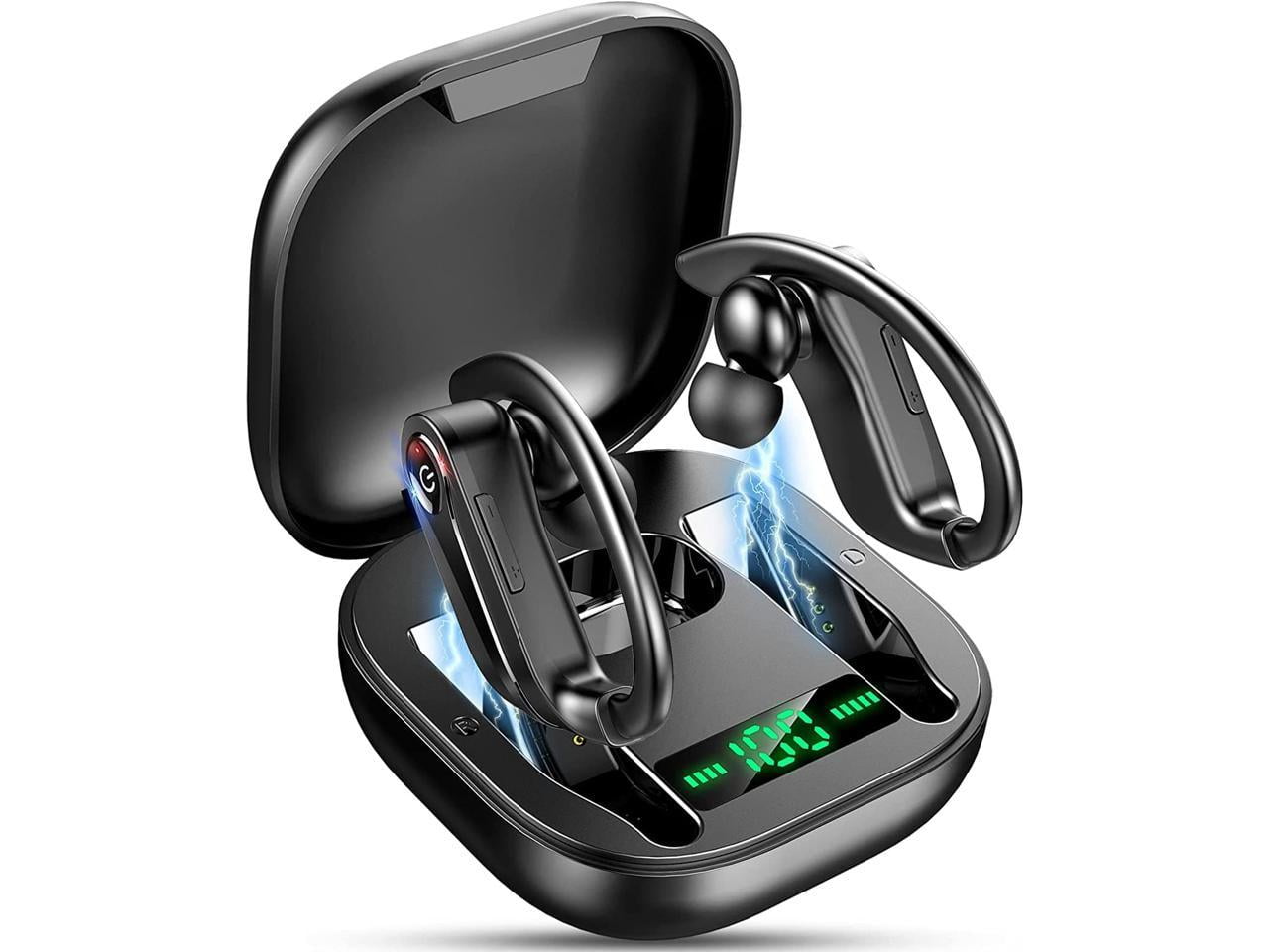 Wireless Earphones Bluetooth Headphones Noise Reduce Natural Sound Durable Battery Sweatproof Earbuds