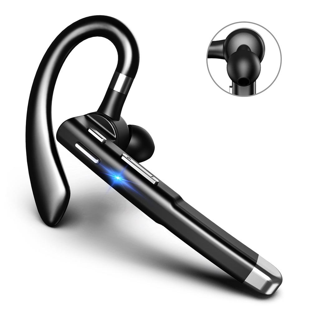 Wireless Earphones Built-in Dual Mic Noise Canceling Bluetooth 5.1 Earphone Earpiece with 500mAh Charging Case