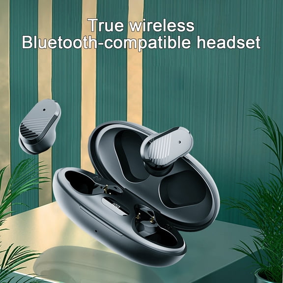 Wireless Earphones HiFi Stereo Bluetooth-compatible 5.0 Sport Handsfree Music In-ear Earbuds