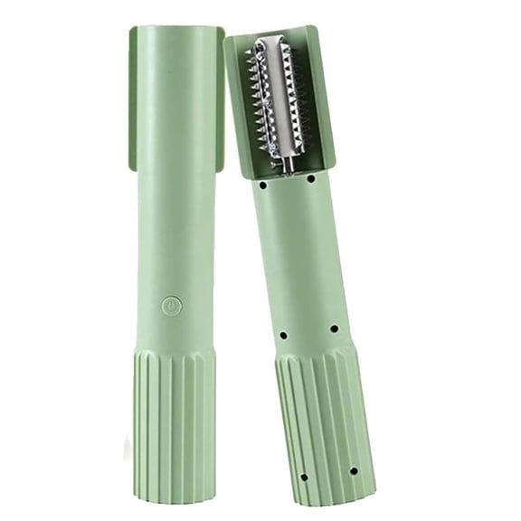 Wireless Electric Coconut Grater with Stainless Steel Blades, Automatic Shredder for Cheese, Vegetables, and Fruits, Cordless Kitchen Tool with Suction Base, Easy to Clean and Store