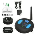 thumbnail image 1 of Wireless Electric Dog Fence System – 131-722ft Adjustable Boundary, IP67 Waterproof Receiver, 0-8 Level Shock, for Small Medium Large Dogs, 1 of 9
