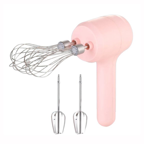 Wireless Electric Egg Beater With 4 Detachable Beaters for Daily Baking