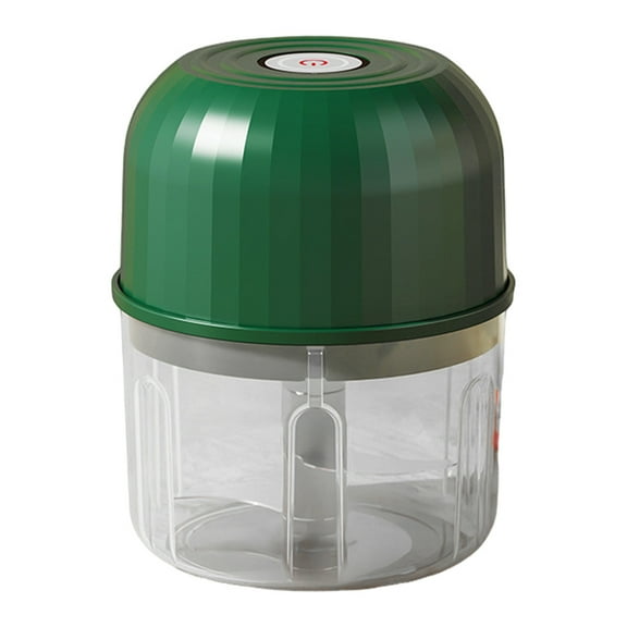 Wireless Electric Grinder with Sharp Blade Rechargeable Mini Size Multipurpose 40W Powerful Garlic Meat Grinder Kitchen Tool