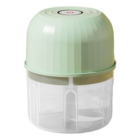 Wireless Electric Grinder with Sharp Blade Rechargeable Mini Size Multipurpose 40W Powerful Garlic Meat Grinder Kitchen Tool