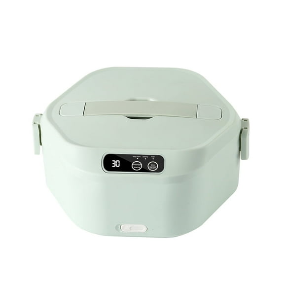 Wireless Electric Lunch Box; 70°C Constant Temperature Heating; Home-Use Outdoor Pure Color Hexagon Lunch Boxes