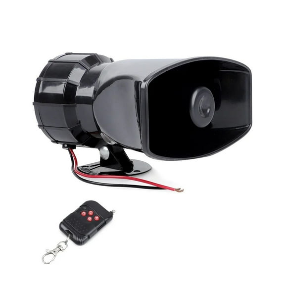 Wireless Electronic Siren 12V Sounds Speaker Car Warning Alarm Police Fire Siren Horn Loudspeake Car Ccessories ,Clear and Reliable