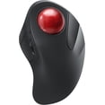 thumbnail image 1 of Wireless Ergonomic Trackball Mouse, Rechargeable, Bluetooth Rollerball Mouse, 44mm Index Finger Trackball, 5 Adjustable DPI, 1 of 4