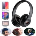 thumbnail image 1 of Wireless FM Radio Headphones with Best Reception, Portable Digital FM Radio Headset Ear Muffs for Walking, Jogging, Riding, and Mowing, Supports 3.5mm AUX Cable, Rechargeable Battery, 1 of 10