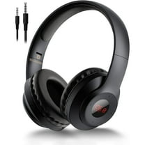 Wireless FM Radio Headphones with Bluetooth, Built-in Microphone, LED Display, Rechargeable & Portable Headphones, Soft Ear Muffs, FM Headset Radio Receiver for Meeting, Works, Hiking, Jogging