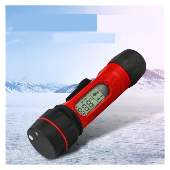 Wireless Fish Finder Echo Sounder 90M Depth Portable Waterproof Sonar for Winter Ice Fishing ,Clear Depth Display