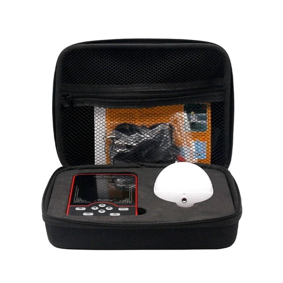 Wireless Fish Finder Sounder for Fishing 60m/200ft Water Depth Fishfinder Rechargable Portable ,Clear Depth Display