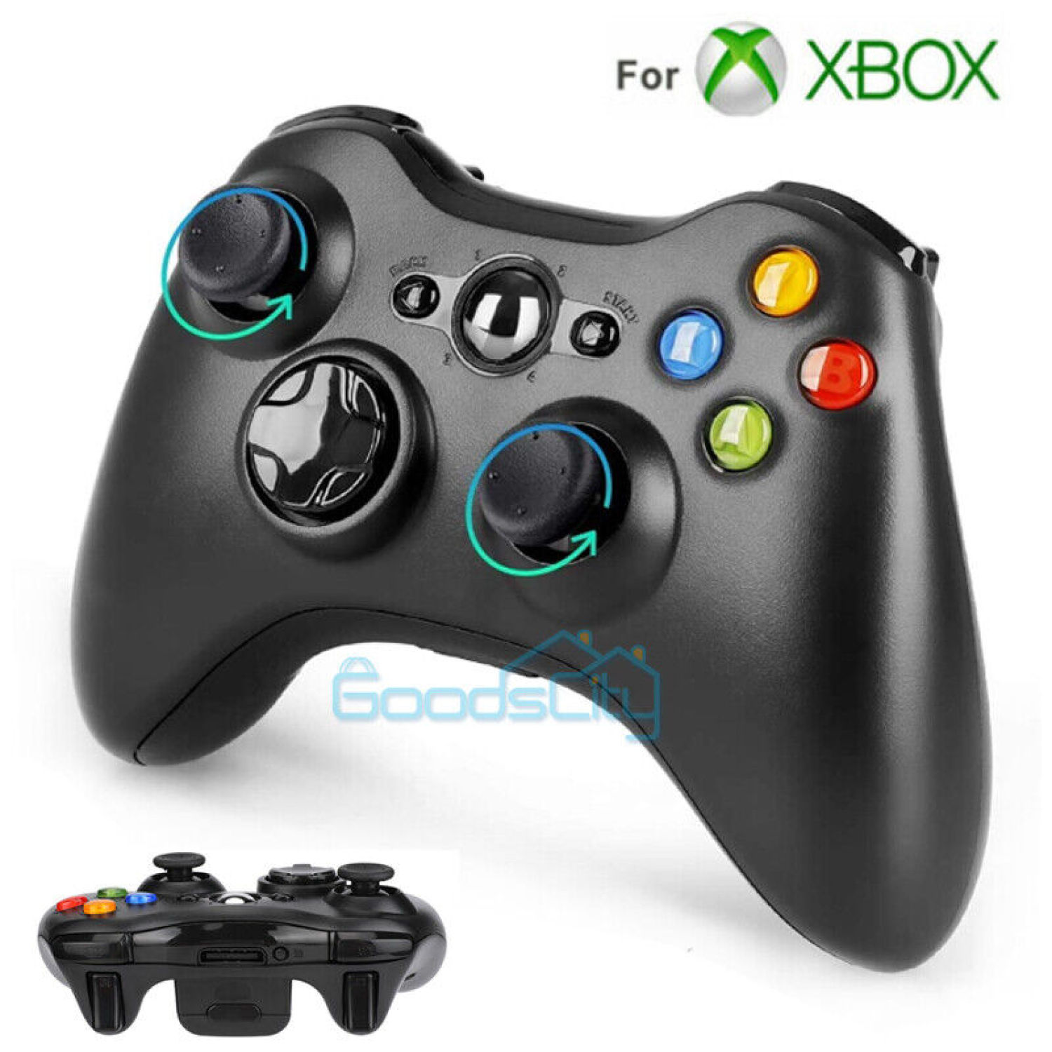 Wireless Game Controller Gamepad for Walmart XBOX 360 & PC WIN 7 8 10