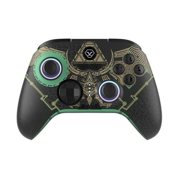 Wireless Game Controller with Hall Effect Joystick and Trigger, Rechargeable Lithium Polymer Battery, Suitable for Switch, Android, IOS, Windows 10/11-Plug and Play Gamepad with Enhanced Function