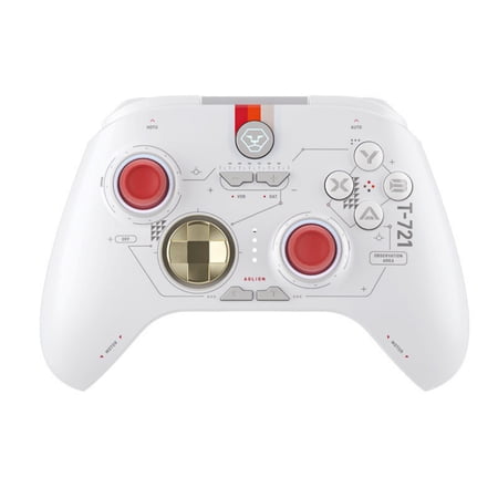 Wireless Game Controller with Hall Effect Joystick and Trigger, Rechargeable Lithium Polymer Battery, Suitable for Switch, Android, IOS, Windows 10/11-Plug and Play Gamepad with Enhanced Function