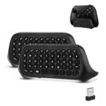 thumbnail image 1 of Wireless Game Controller Keyboards Fit for Xbox Series S/X, Xbox One/S, TSV 2.4G Mini QWERTY Keyboard Gaming Message Chatpad with USB Receiver, 3.5mm Audio Jack, 1 of 8