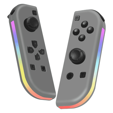 Switch Remote Joypad for Nintendo Switch Gaming Controller with RGB Lighting, Gyro Sensor and Dual Vibration