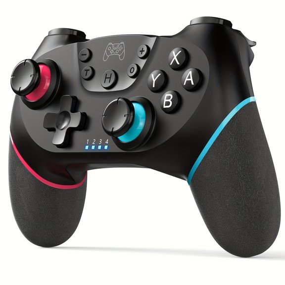 Wireless Game Controller for Switch/Switch Lite/OLED/Switch 2/PC/Android/iOS/Steam, 6-Axis Gyro Motion Control & Vibration Remote Gamepad