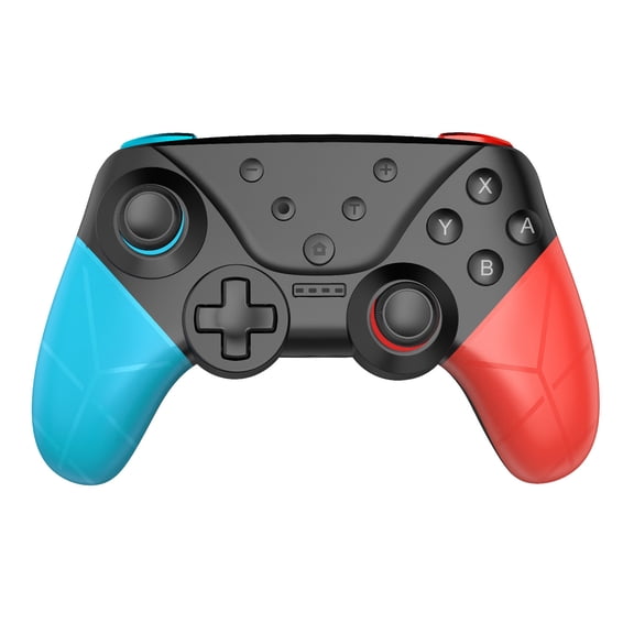 Wireless Game Controller with NFC Function for Nintendo Switch - Replacement PRO Gamepad-Blue Red