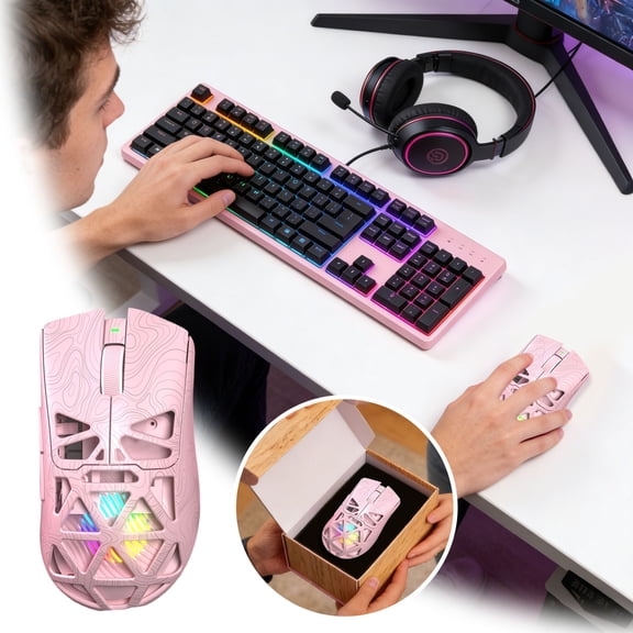 Wireless Game The Third Mock Examination USB C/ Computer Programmable Game With Continuous Key RGB Light Suitable For PC/laptop/