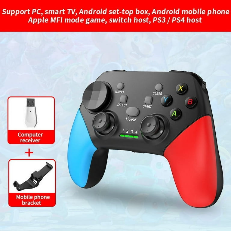 Gamepad Pro 5.0 sem fio e com bluetooth, controle para jogos para Apple IOS  e Android