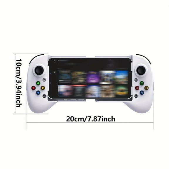 Wireless Gamepad for Iphone/Android/Steam Mobile Phone Controller Wireless Game Controller Joystick Retractable Gamepad for PC