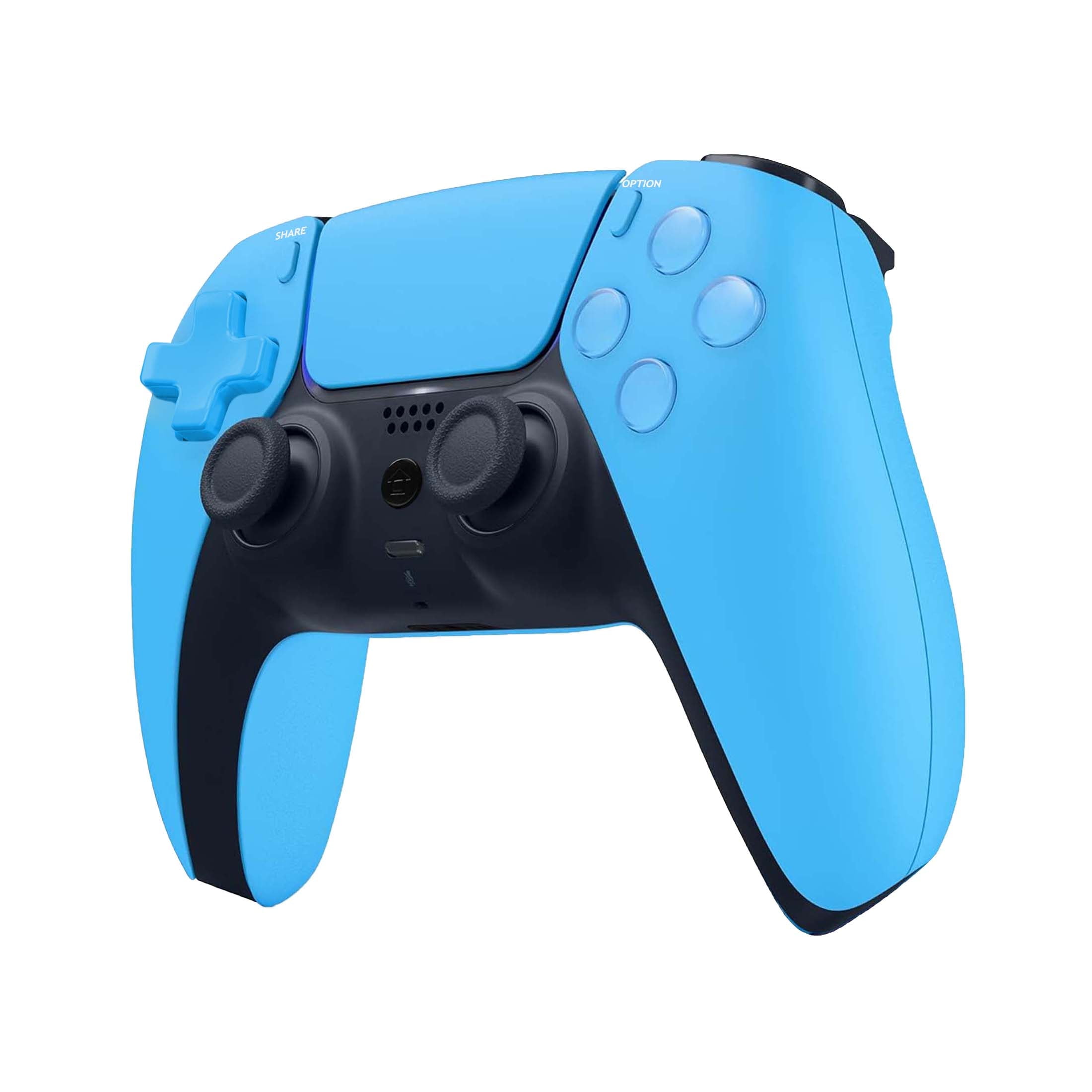 Wireless Controller for PS5/Slim/Pro/PC, Gaming Controller  with 6-Axis Gyro, Dual Vibration, Sky Blue