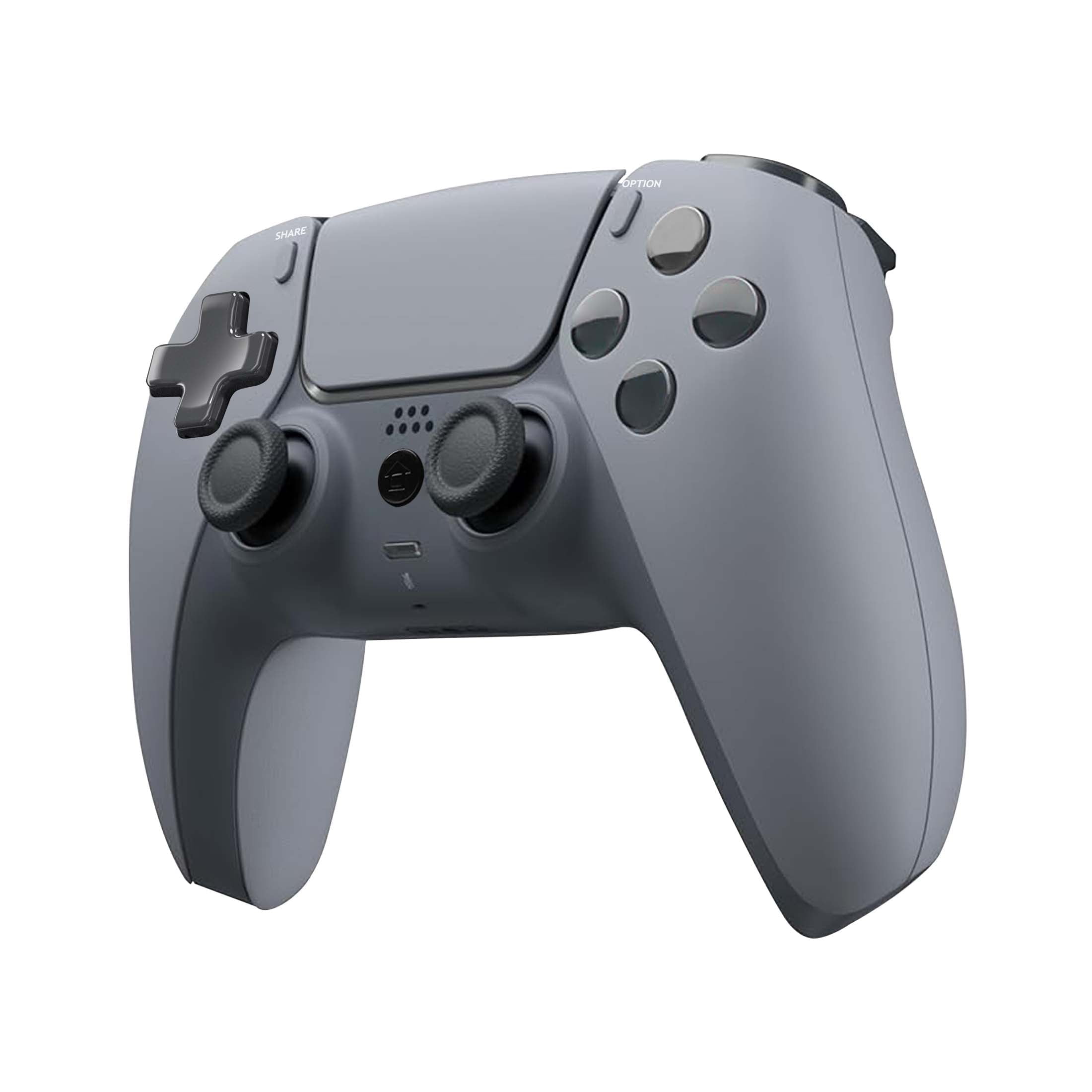 Wireless Gamepad for PS5 Controller, Game Controller Compatible with PS5/Slim/Pro/PC with 6-Axis Gyro, Dual Vibration