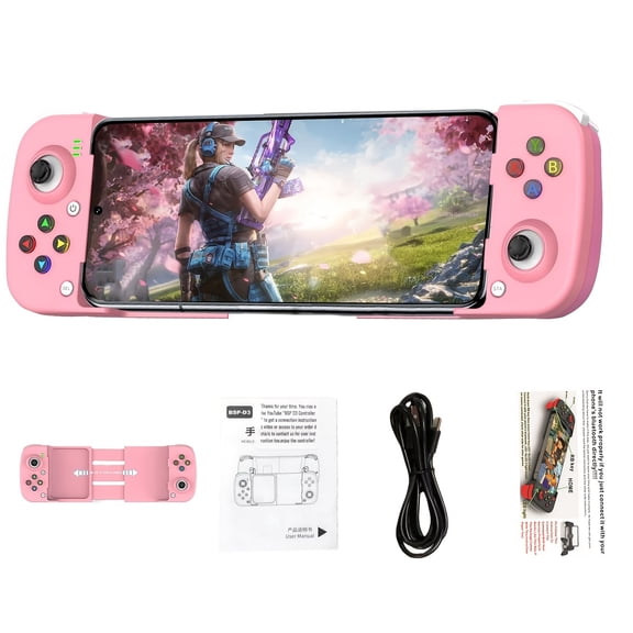 Wireless Gamepad for iPhone/ for Andriod/ for Steam / for PC Table Mobile Phone Controller Wired Game Controller Festival Gift
