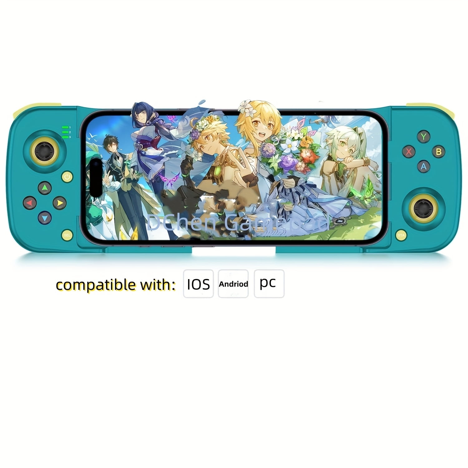 Wireless Gamepad for iPhone/Android/Steam Deck/PC/Table Mobile Phone ...