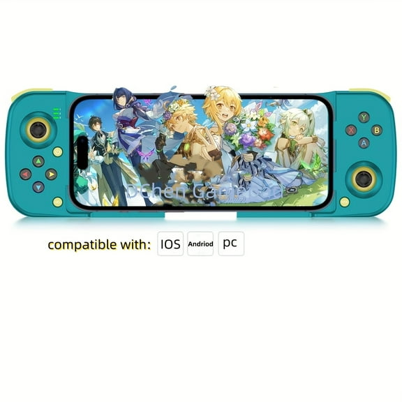 Wireless Gamepad for iPhone/Android/Steam Deck/PC/Table Mobile Phone Controller Wireless Game Controller Joystick Telescopic Gamepad COD Mobile Diablo Immortal - Directly Play, Gaming Accessory