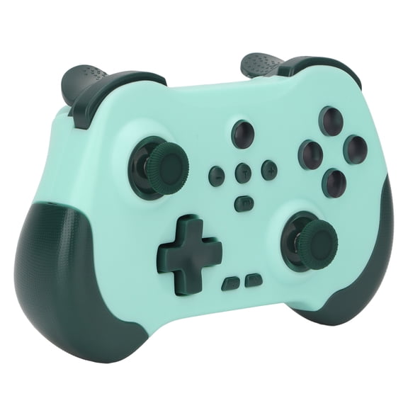 Wireless Gaming Controller with Motion Sensing Technology, Ergonomic Bluetooth Video Game Gamepad for PS3, PC, Android, iOS, Apple Arcade, Steam - Green (6.69 x 4.72 in / 17.0 x 12.0 cm)