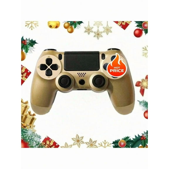 Wireless Gaming Controller,  Vibration Gamepad Compatible With P-4, P-4 Slim & P-4 Pro