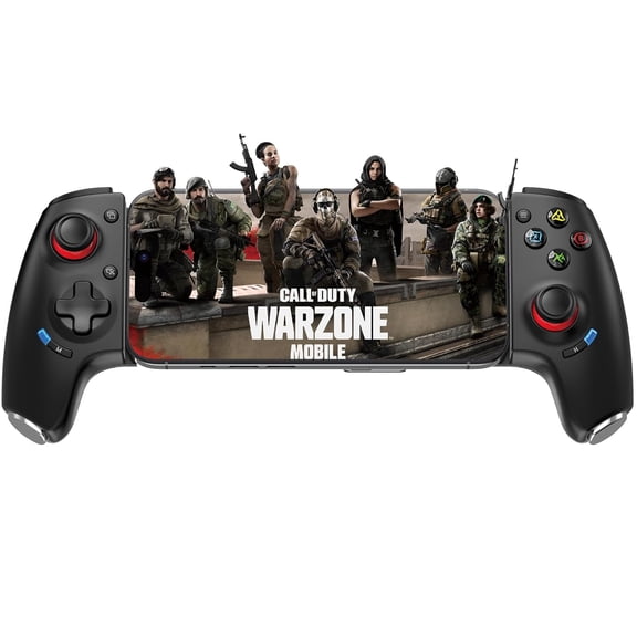 Wireless Gaming Controller for iPhone/Android/PC/Switch, Bluetooth Phone Gamepad PS Remote Play, Xbox Cloud, Steam Link, MFi Arcade Games -with Hall Joysticks/Hall Trigger/Turbo/Back Key
