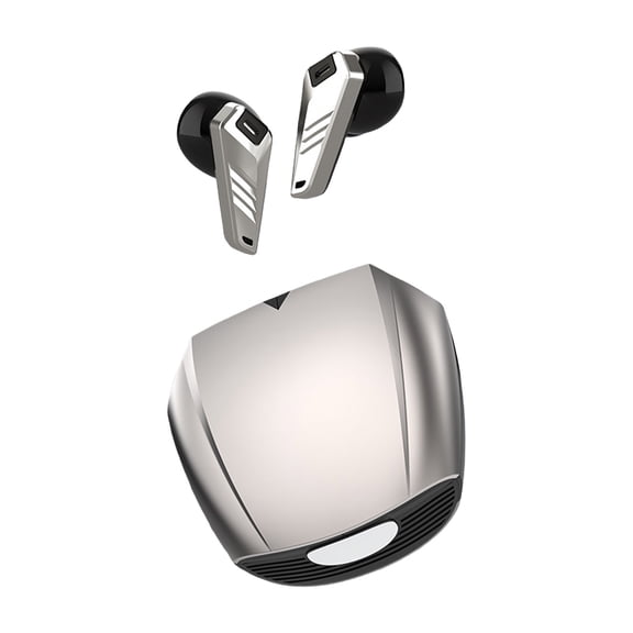 Wireless Gaming Earbuds, In Ear Headphones with Bluetooth 5.3, Low Latency, HiFi Stereo and IPX6 Water Resistance for Gaming and Calls, Gray